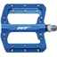 HT Components ANS01 Alloy Flat MTB Pedals - Blue